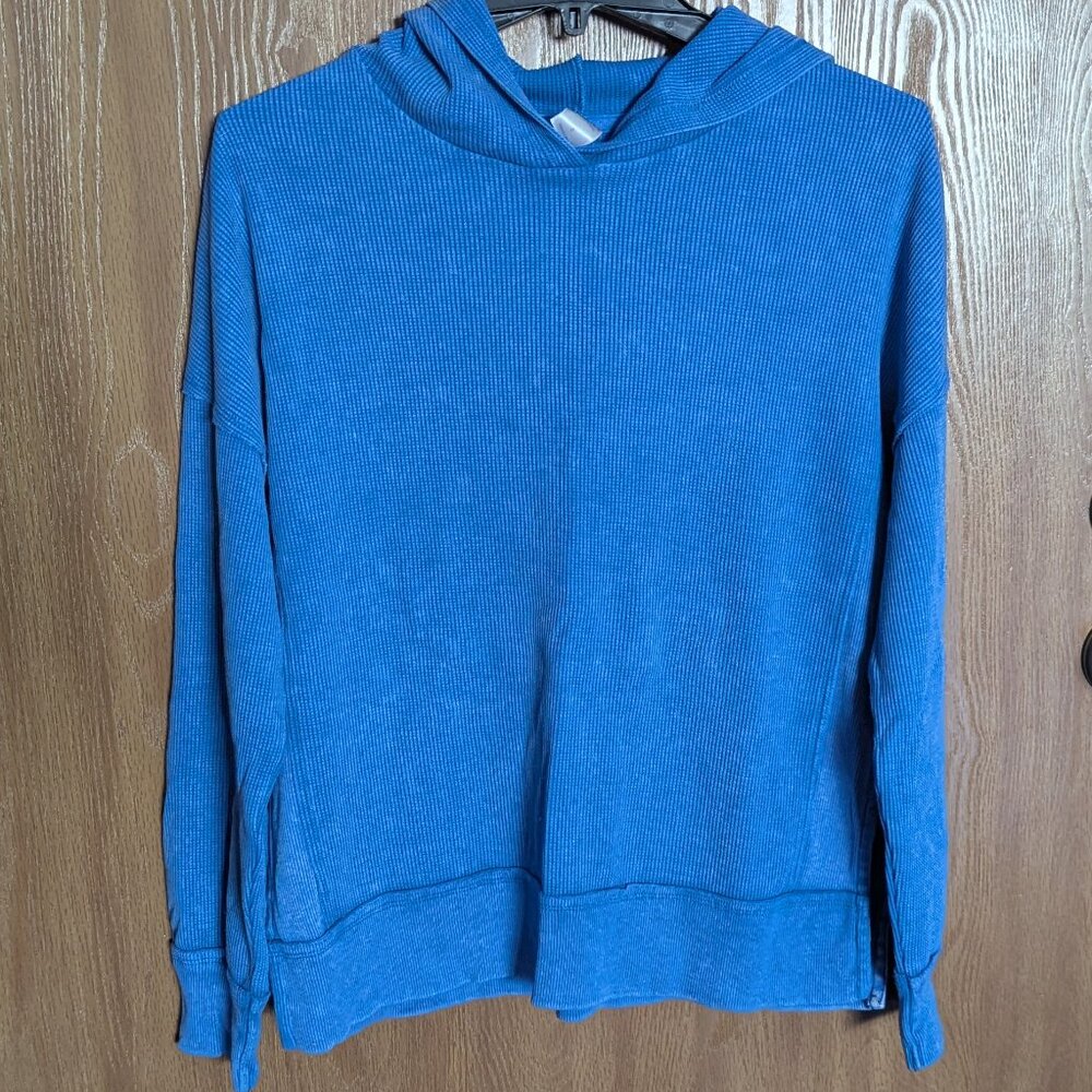 Te Verde Blue Athletic Pullover, S